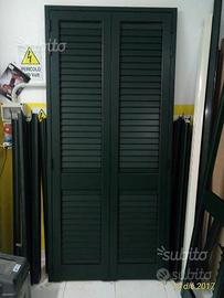 Persiane in alluminio lamelle orientabili o fisse