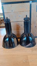 Lampade Industriali Bauhaus originali 