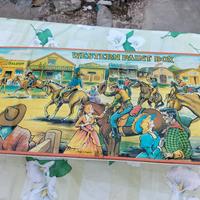 Scatola in latta Western Paint Box Vintage
