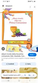 Album ricordo prima comunione