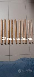 mazze da baseball in vari legni 