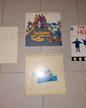 dischi vinile vecchi 33 GIRI " BEATLES"  