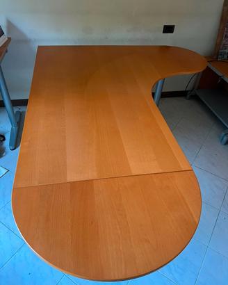 Scrivania angolare IKEA GALANT  Faggio/Legno