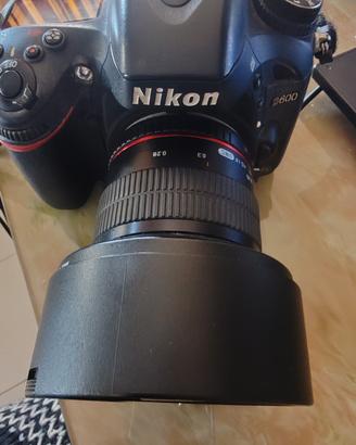 Nikon d600 con Samyang 14mm  2.8