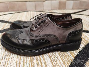 NeroGiardini Brogue Bicolore in Pelle (NUOVE)41 