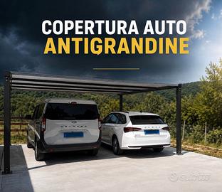 Copertura auto antigrandine