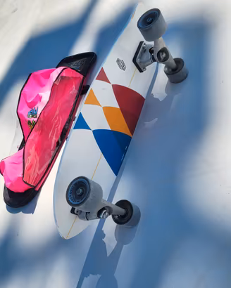 Set Surfskate Carver Triton + Borsa California Pro