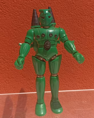 micronauti green baron robot vintage 1978