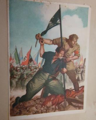 Cartolina Militare 1942 viaggiata - P.M. 206 (Div.