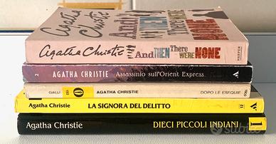 5 libri di Agatha Christie