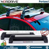 PORTA SCI PER AUTO NORDRIVE 4 posti SNOW BOARDS