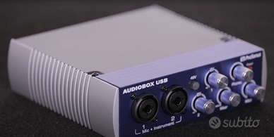 Scheda Audio Presonus Audiobox USB Bundle Studio