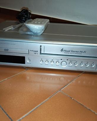 Funai combo VHS e DVD LEGGERE