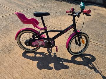 Bicicletta bambina B-Twin da 16 pollici