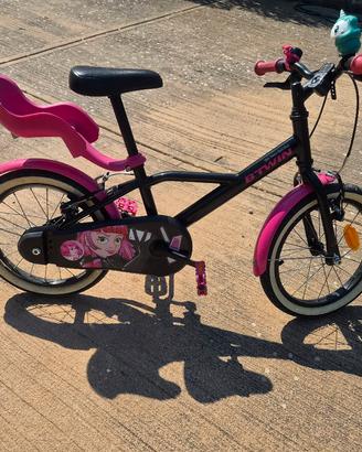 Bicicletta bambina B-Twin da 16 pollici