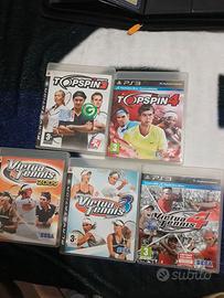 5 giochi tennis PS3 PlayStation 3