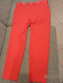 pantalone rosso corallo