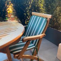 Set da giardino legno
