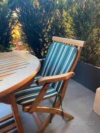Set da giardino legno