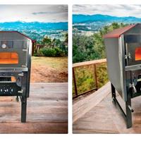 forno a legna da giardino o terrazza