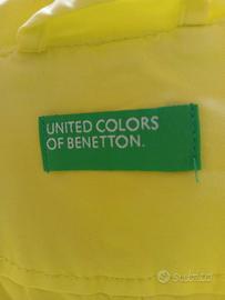 Parka estivo-colore verde lime-marca BENETTON
