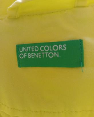 Parka estivo-colore verde lime-marca BENETTON