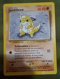 Carta Pokemon SANDSHREW 1999-2000 Wizards