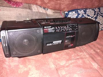 radio vintage sharp leggere bene 