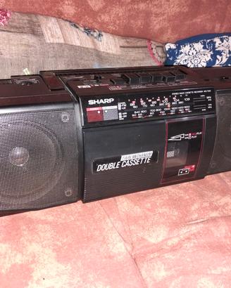 radio vintage sharp leggere bene 