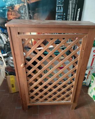 Copritermosifone in legno leggere misure