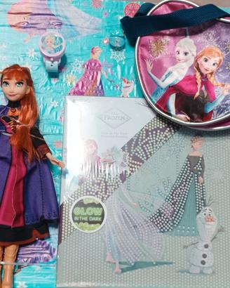 bambola Frozen 2 Anna con accessori 