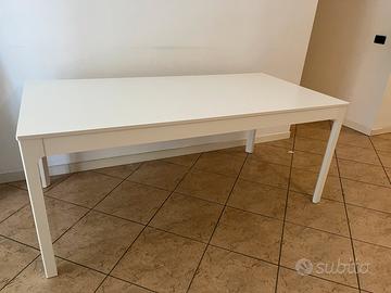 Tavolo IKEA EKEDALEN bianco allungabile 180–240 cm