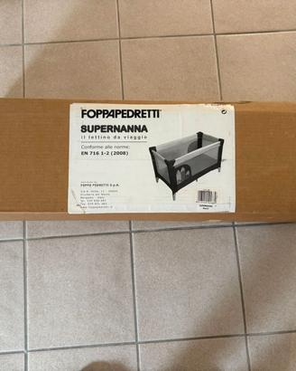 Lettino da viaggio neonato FoppaPedretti