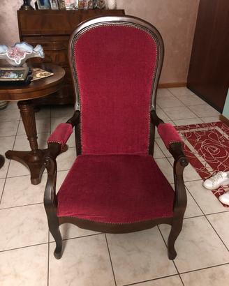 Poltrona bordeaux