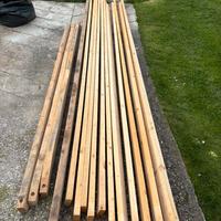 Travetti legno grezzi