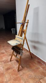 cavalletto da pittura da studio