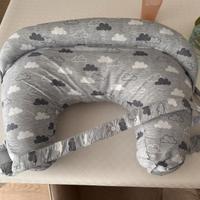 Cuscino allattamento Boppy Grigio Cloud
