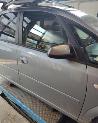 Porta anteriore dx nuda OPEL MERIVA del 2004