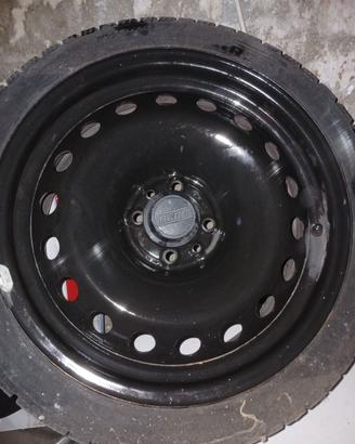 4 Cerchi in lamiera per Fiat 500 da 16