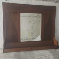 specchiera in legno da bagno 