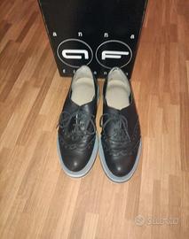 Scarpe 37 nere in pelle Anna Fidanza € 18