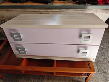 cassettiera due cassetti  50 €