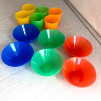 Set 6 bicchieri e 6 coppette mai usato