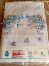 completo letto singolo in puro cotone. Medison