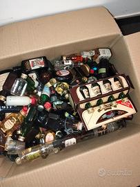 250 Bottiglie mignon da collezione 