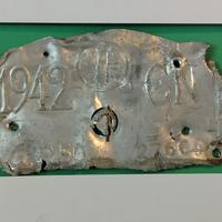 Piastrina Fascista- anni 30