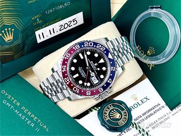 Rolex GMT MASTER 126710BLRO Pepsi - Novembre 2025