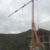 gru edile automontante 18 mt mono trifase 220 380V