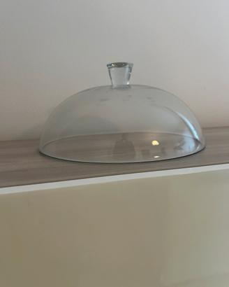 Porta torta in vetro