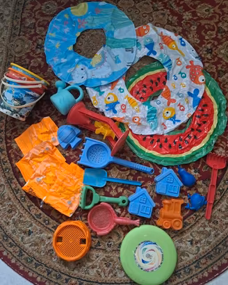 Tanti giochi per spiaggia